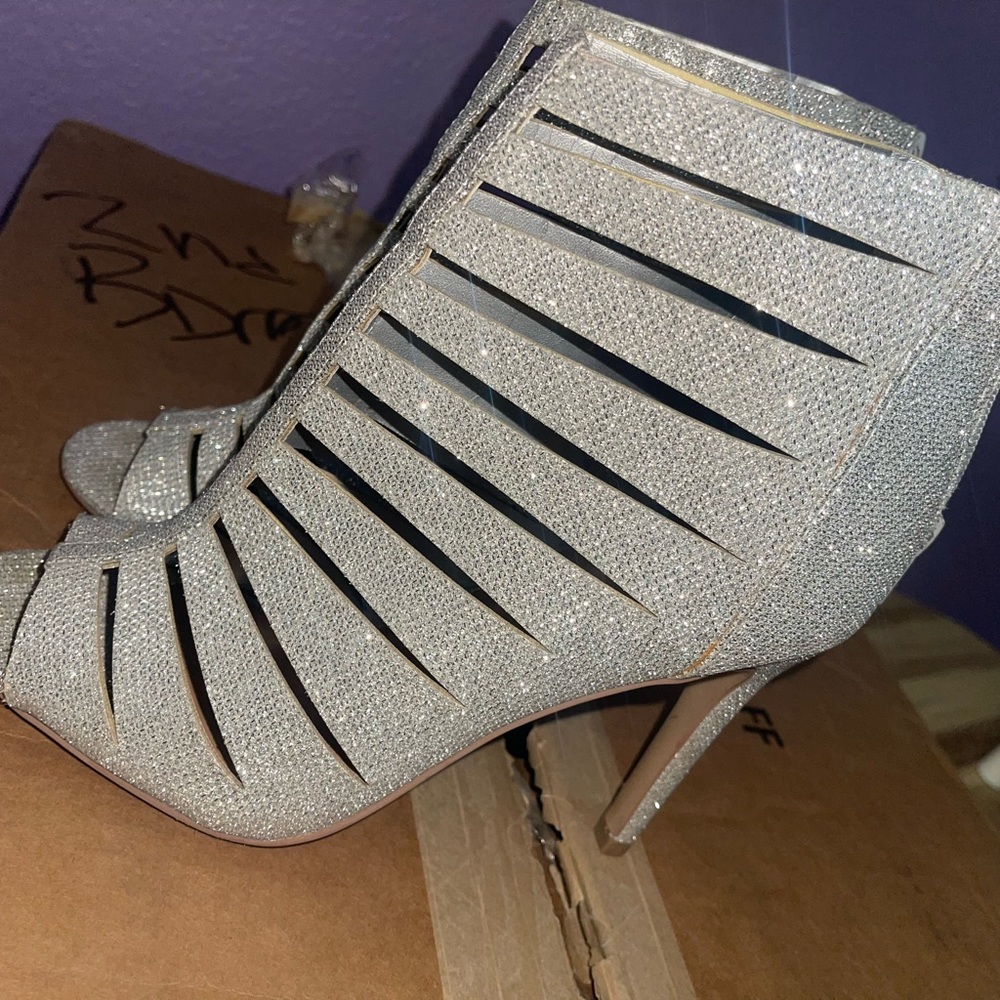 Bling Bootie heels